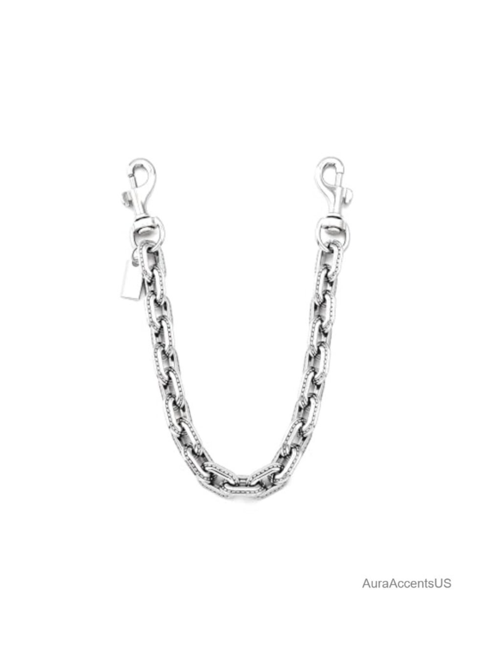 Vintage Purse Bag Extender Chain Double Lobster Clasp Shoulder Strap Charm